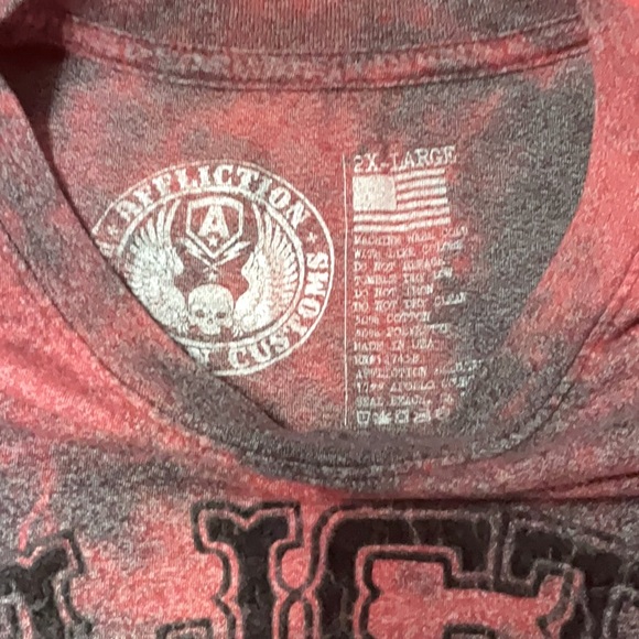 Affliction American Customs tshirt sz XXL - Picture 5 of 7